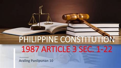 1987 saligang batas ng republika ng pilipinas artikulo xiii|Article III of 1987 Philippine Constitution .
